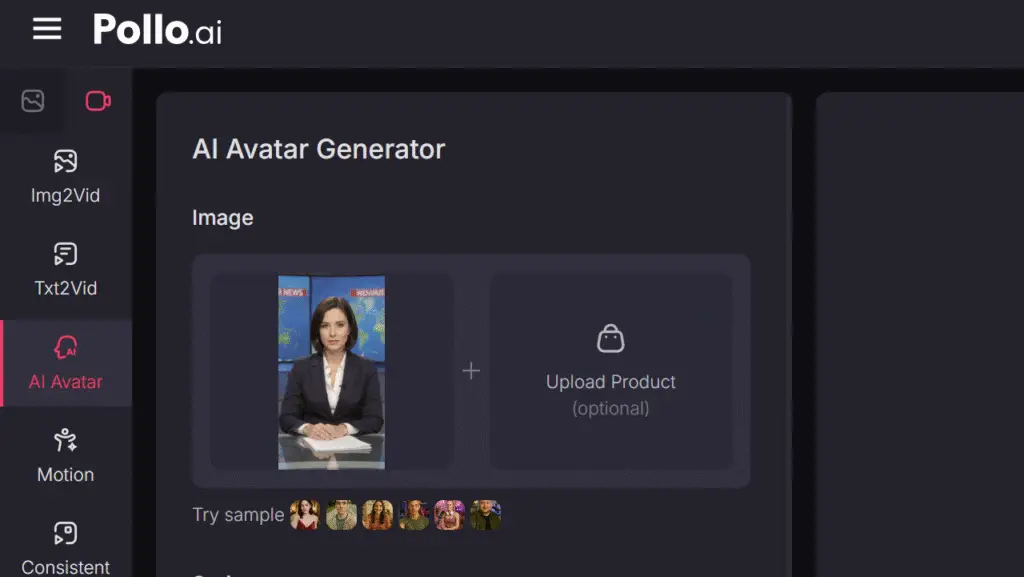 Pollo.AI AI Avatar Generator