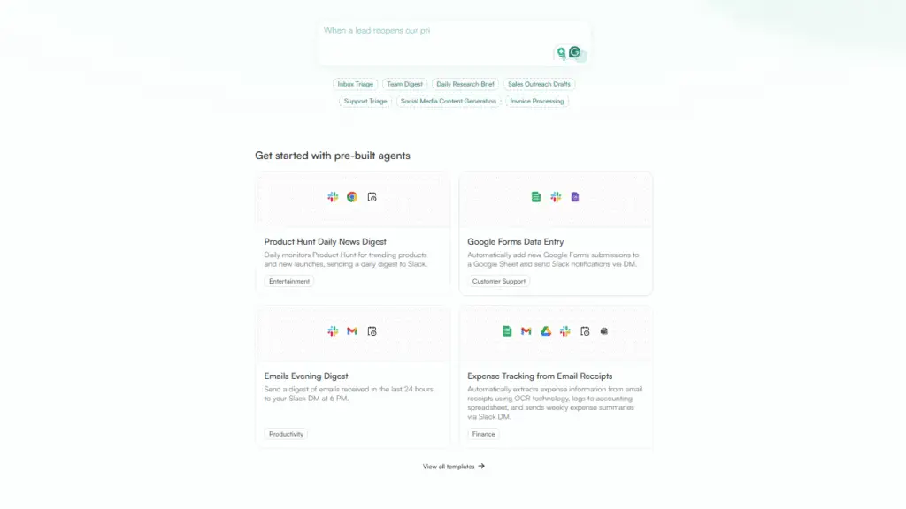 Instruct AI Templates